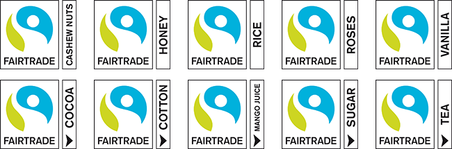 Sample Fairtrade Sourced Ingredient Marks Sample Fairtrade Sourced Ingredient Marks